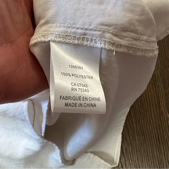 Joie ivory button up blouse SZ XS - Picture 4 of 4